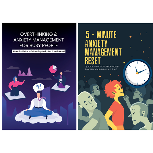 : Digital Ebook + 5 Minute Anxiety Reset Bundle