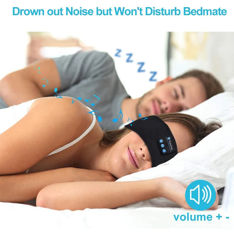 Sleep mask headphones